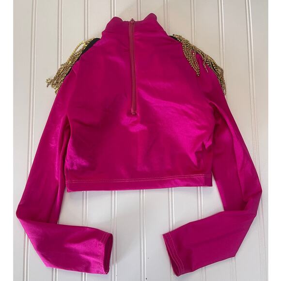 Weissman Showtime Costume Dance Performance Top Size Girls MC 10/12 - Picture 2 of 5